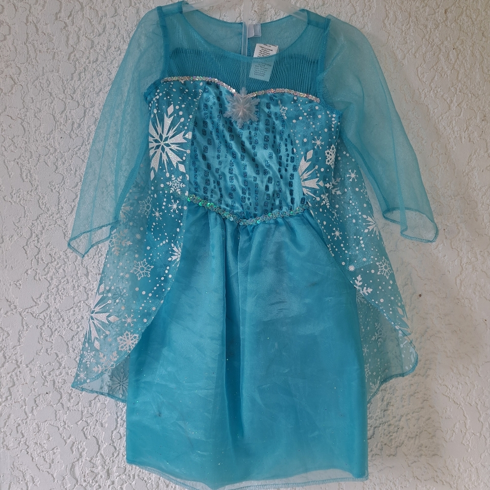 Elsa Light-Up Princess Dress | 4-5T